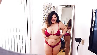She might be a bit fat but she still fucks like 18 yo